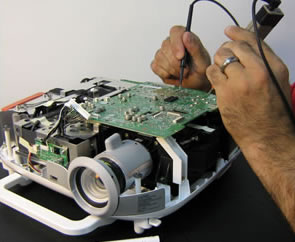 تعمیرات ویدئو پروژکتور