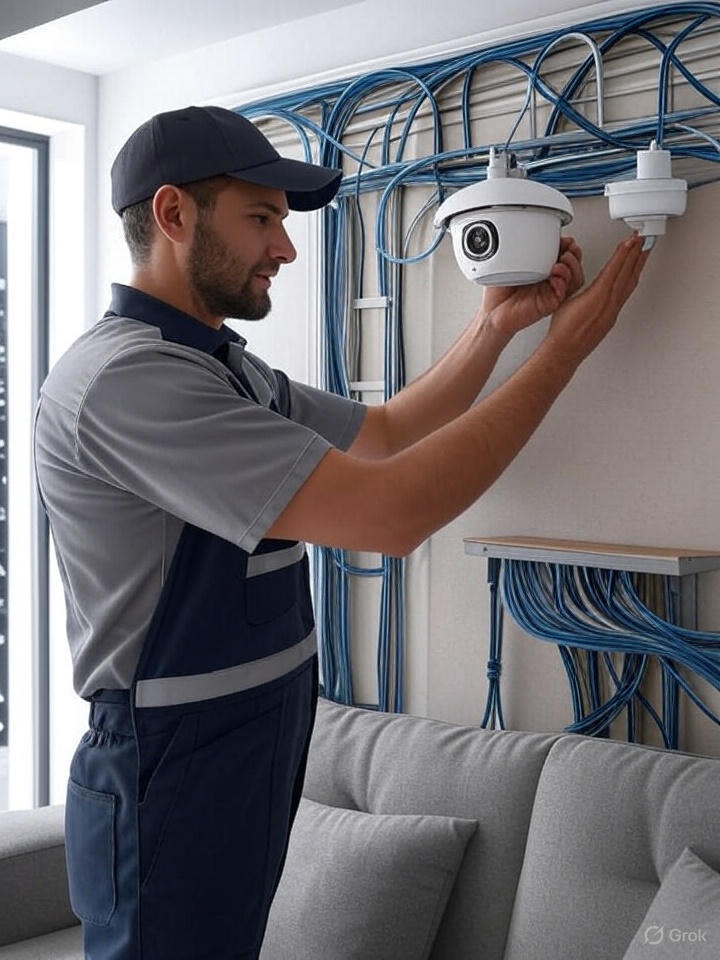 خدمات نصب و راه اندازی دوربین مدار بسته